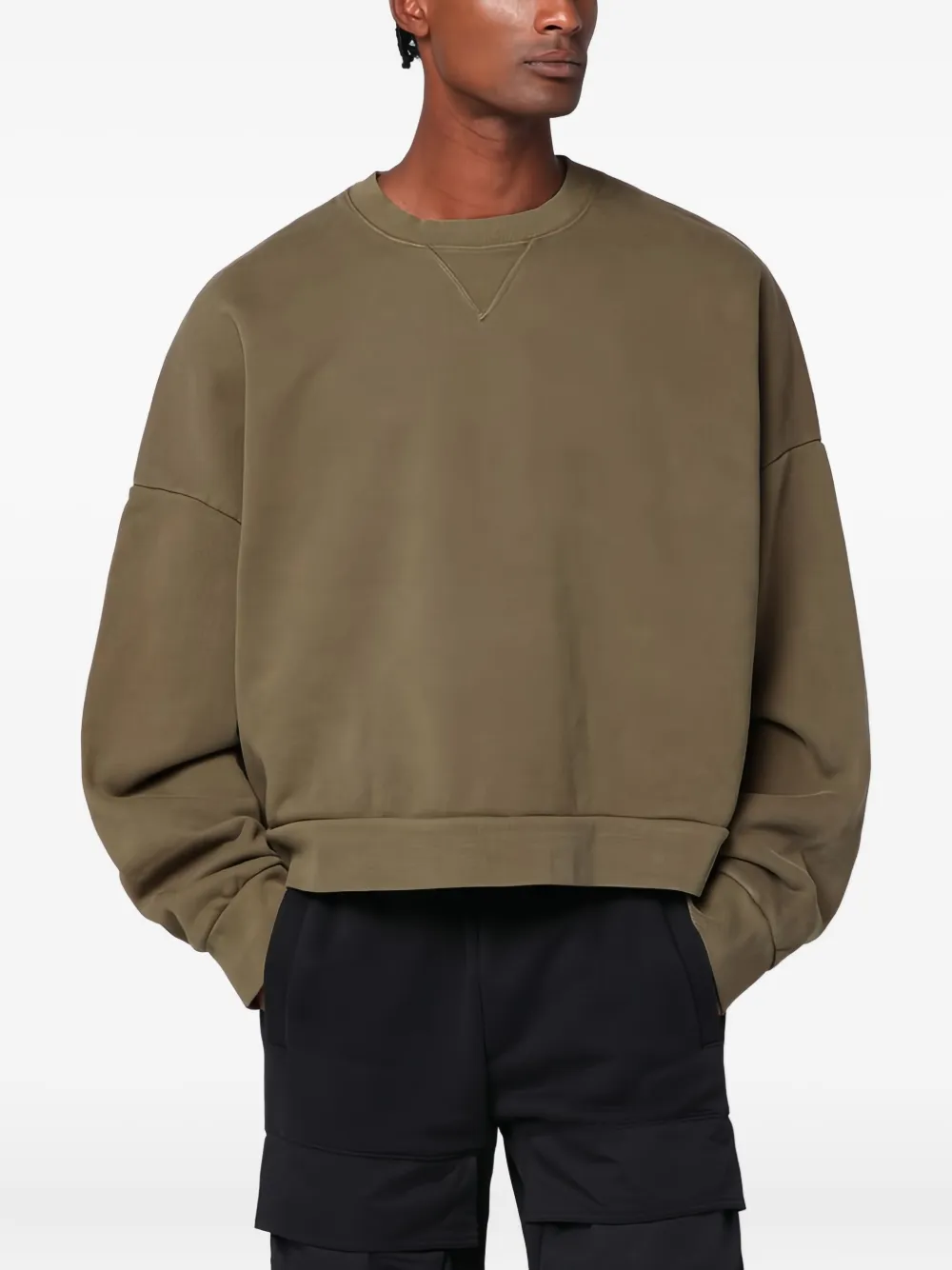 ENTIRE STUDIOS sudadera con cuello redondo | verde | Image 1