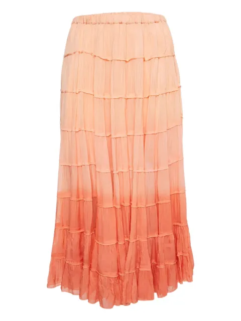 AllSaints ombré nederdel med flere lag