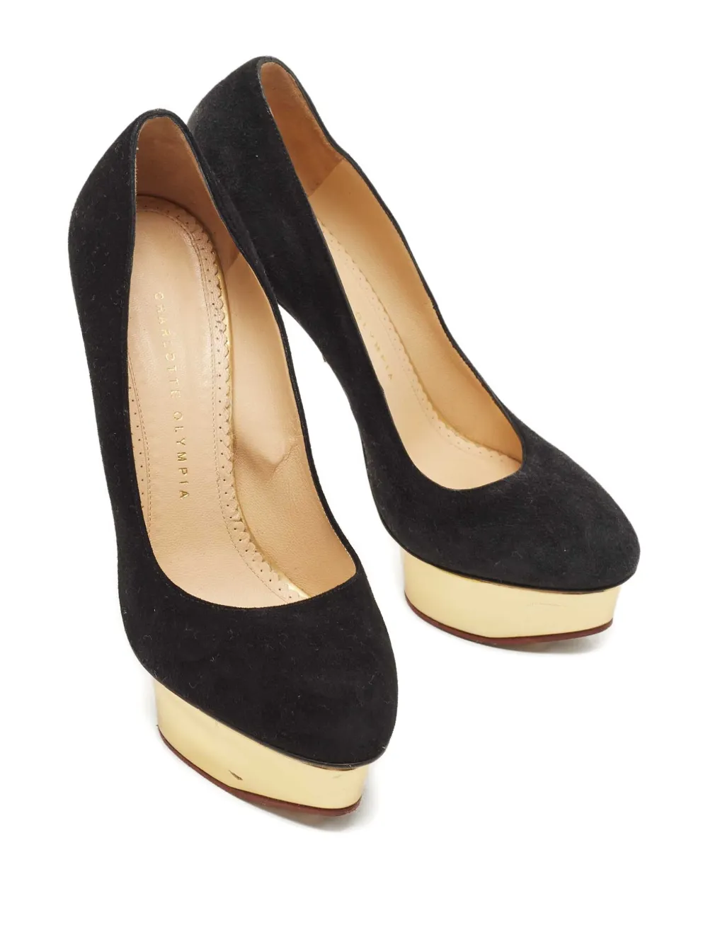 Charlotte Olympia 150 mm Dolly pumps met hak - Zwart
