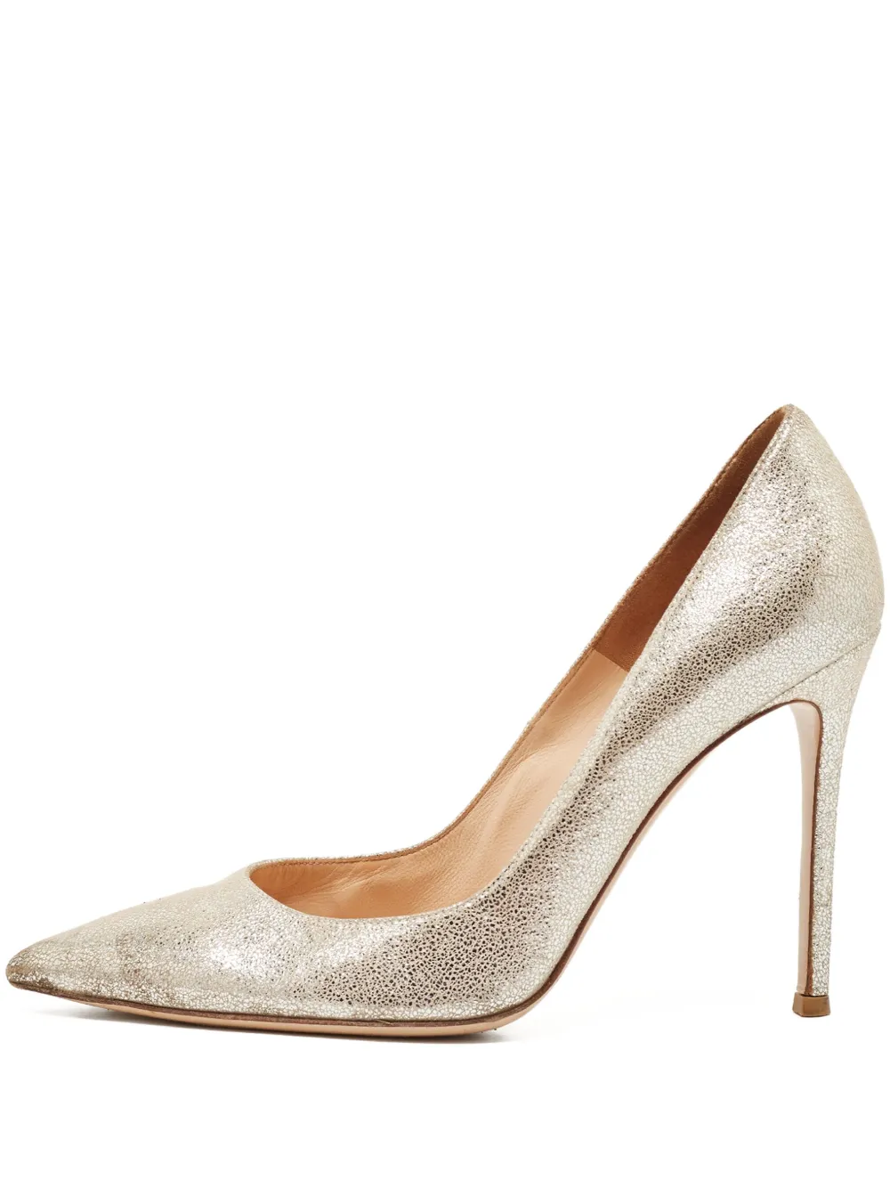 Gianvito Rossi 1135199 Gold - Nude