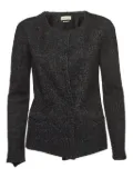 Isabel Marant Vintage tweed cardigan - Black