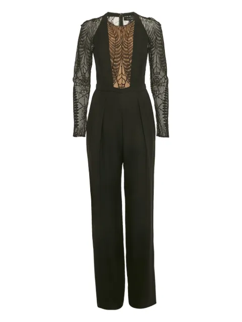 Gucci Pre-Owned lace panel jumpsuit