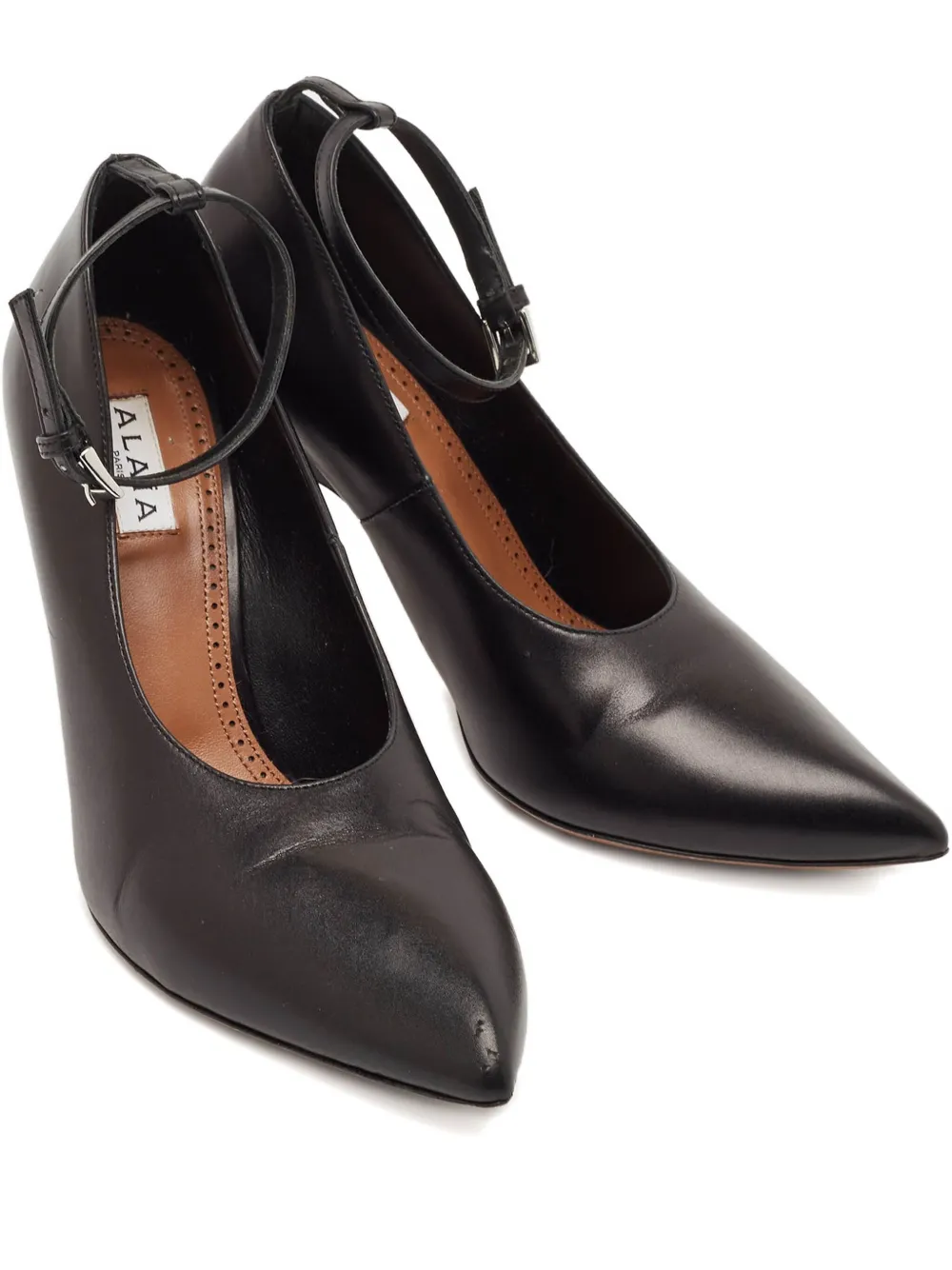 Alaïa Pre-Owned Pumps mit Knöchelriemen 125mm - Schwarz