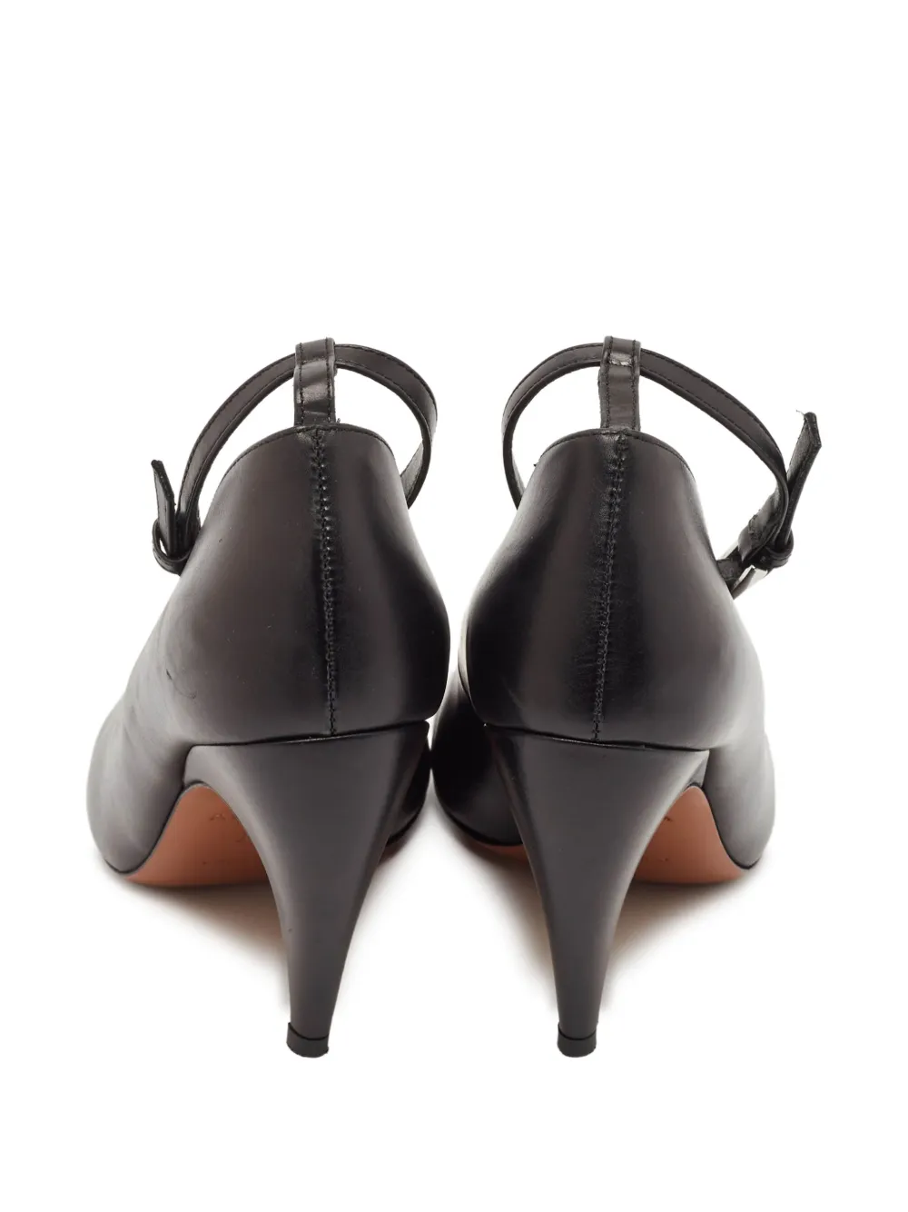 Alaïa Pre-Owned 125 mm leren pumps met enkelbandje - Zwart