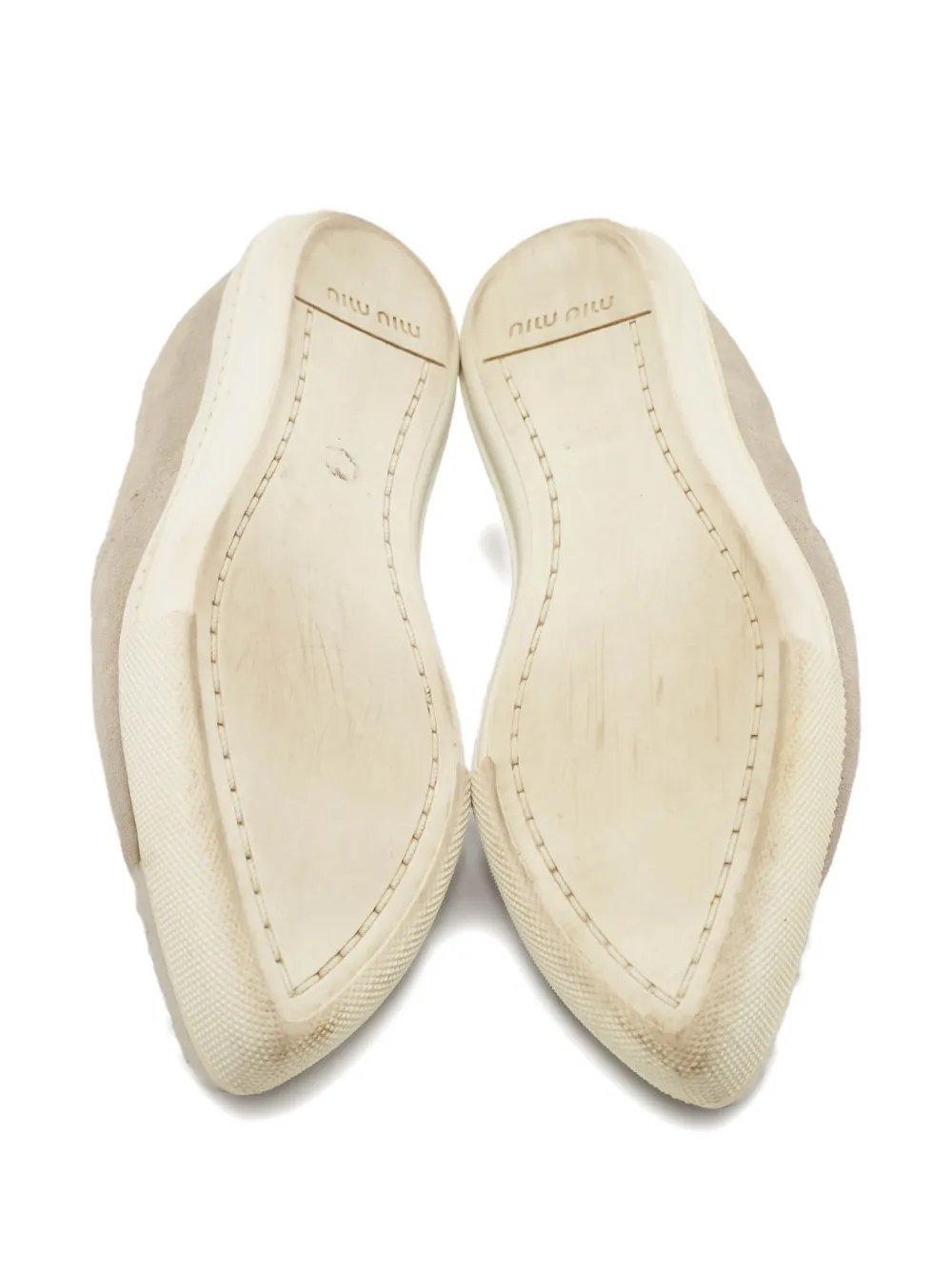 MIU MIU Pre-owned 1138276 Grey In Gray