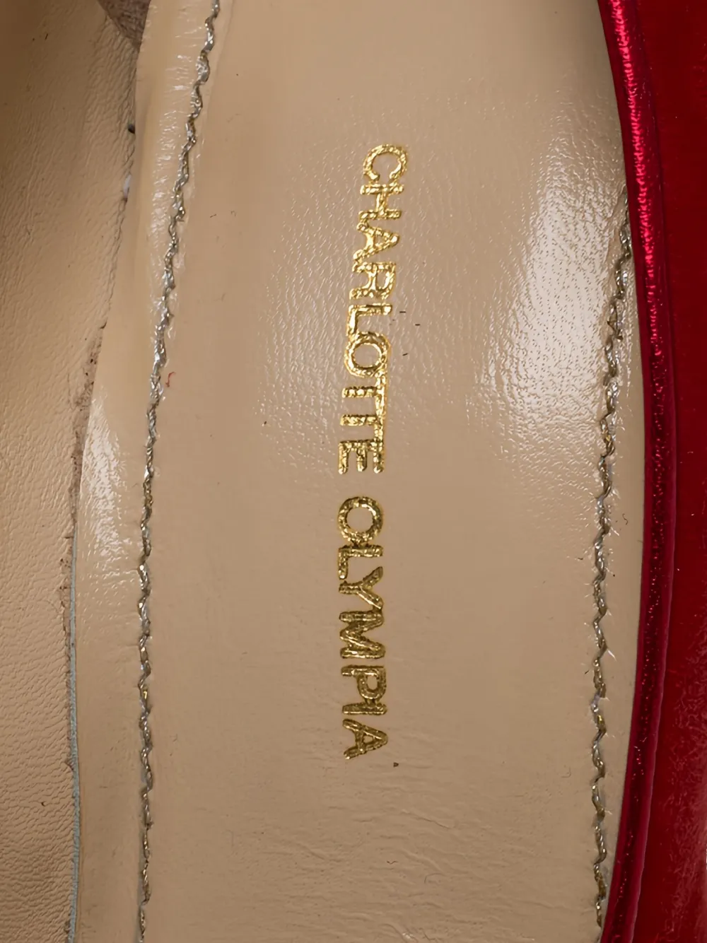 Pre-owned Charlotte Olympia 140mm Kiss Me Dolores! Pumps In Red