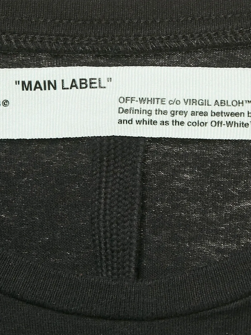 Off-White Pre-Owned logo cotton t-shirt | Image 2