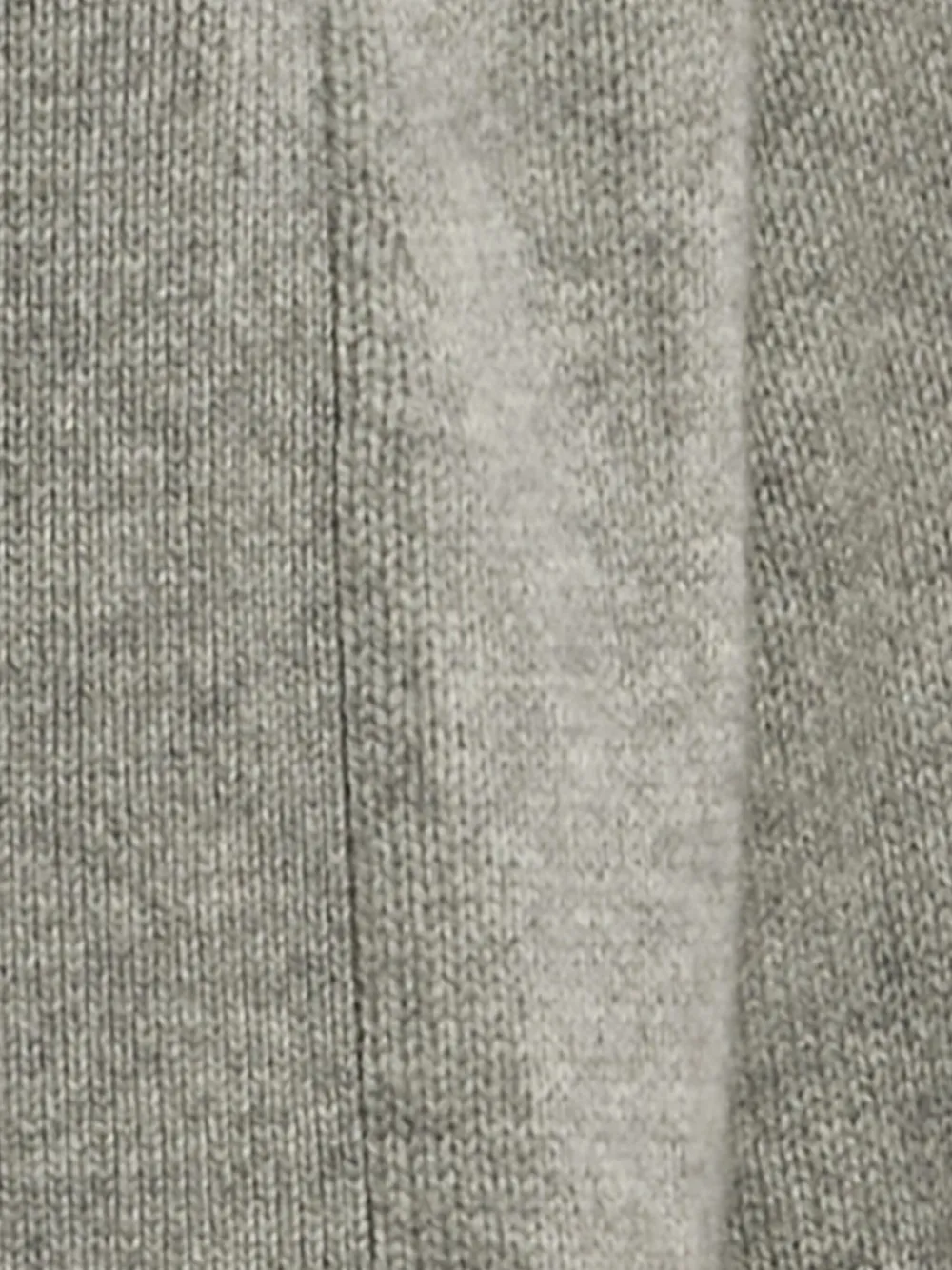 Pre-owned Zadig & Voltaire Cashmere Fringed Cardigan In Gray