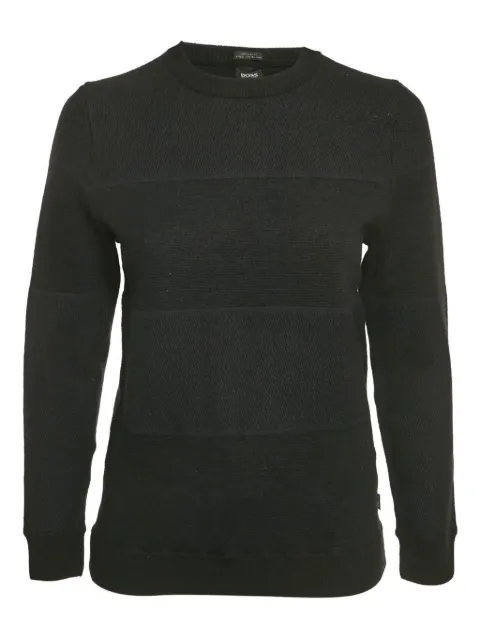 BOSS crew-neck sweatshirt