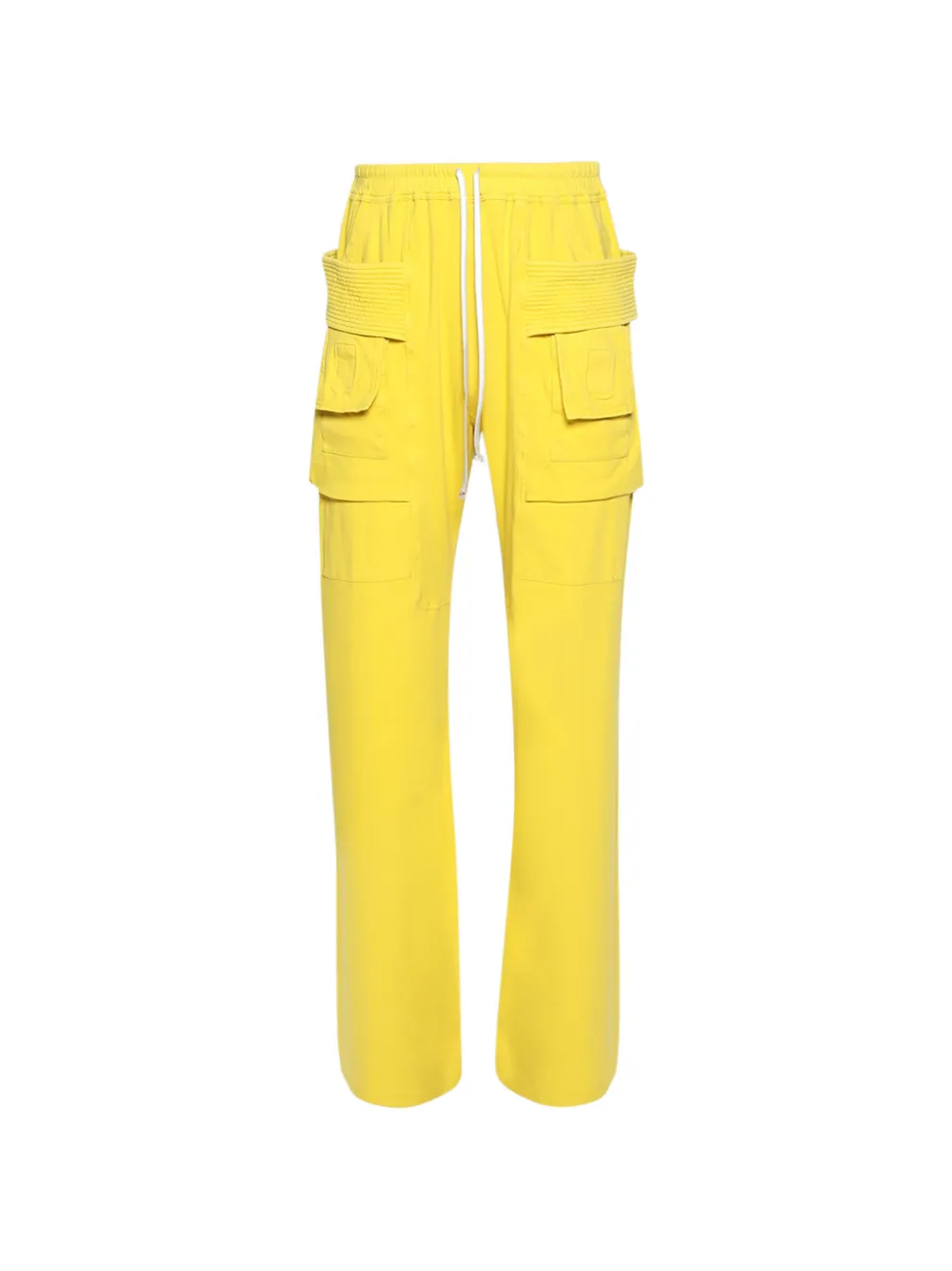 Rick Owens DRKSHDW Creatch cargo drawstring trousers - Giallo