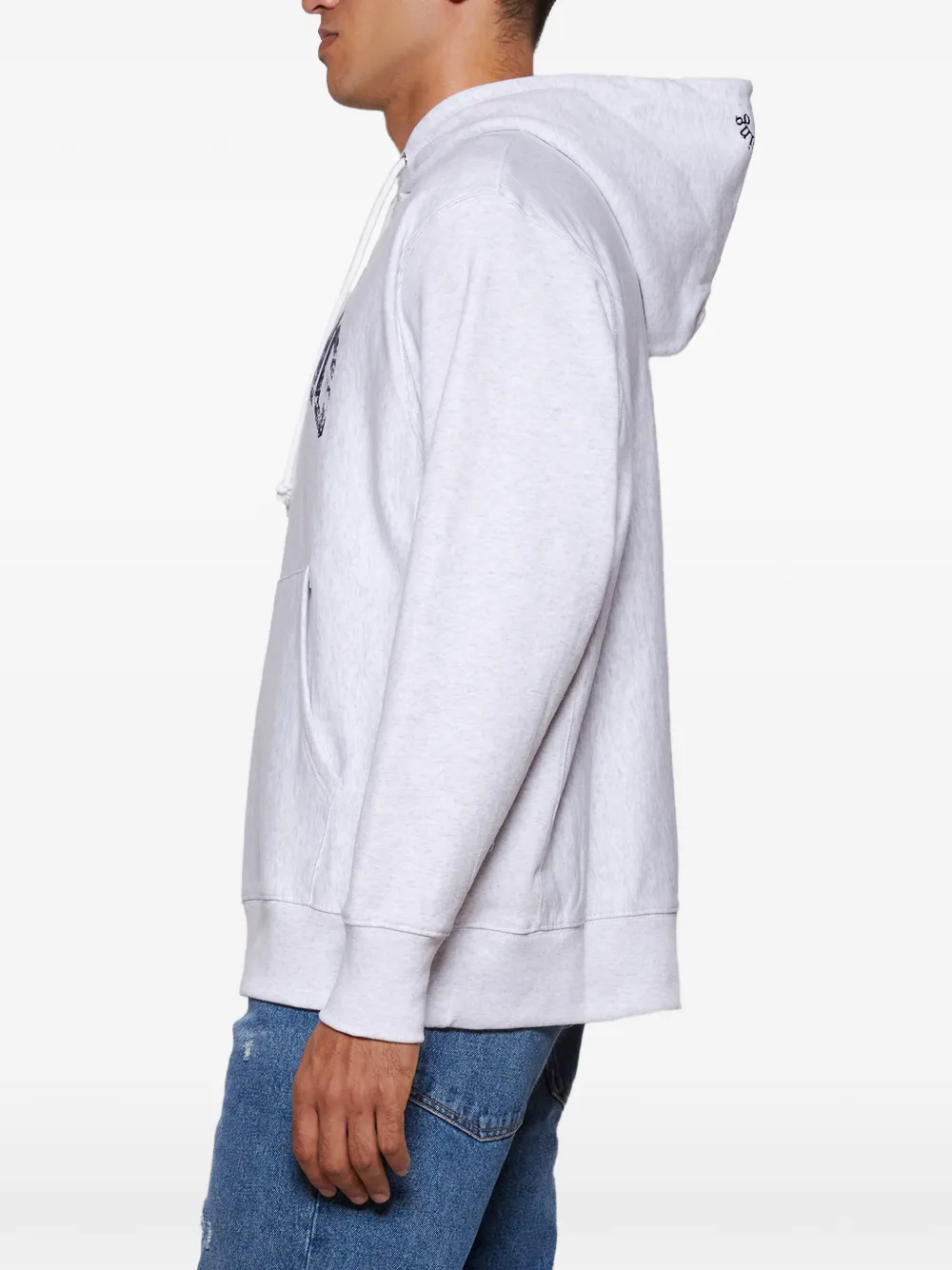 Praying College Sweatshirt In Gray