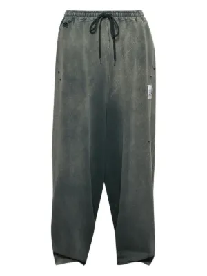 SP5DER Punk V2 Rhinestone Track Pants | Green | FARFETCH NO