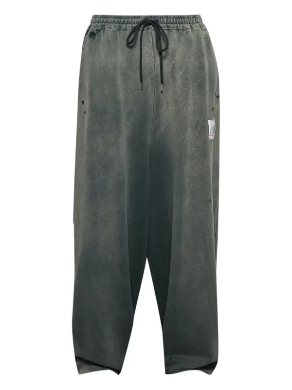 タグ付き24SS ミハラヤスヒロ　トラックパンツ Maison MIHARA YASUHIRO トラックパンツ | グリーン | FARFETCH JP