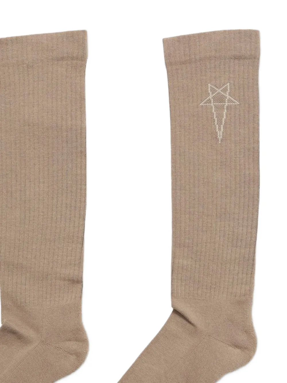 Pentagram knee high socks