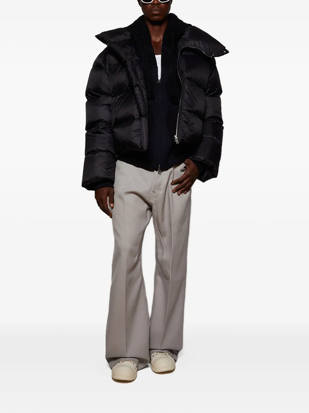 Rick Owens Geth cotton trousers | Regular-Fit & Straight Leg Pants | Image 2