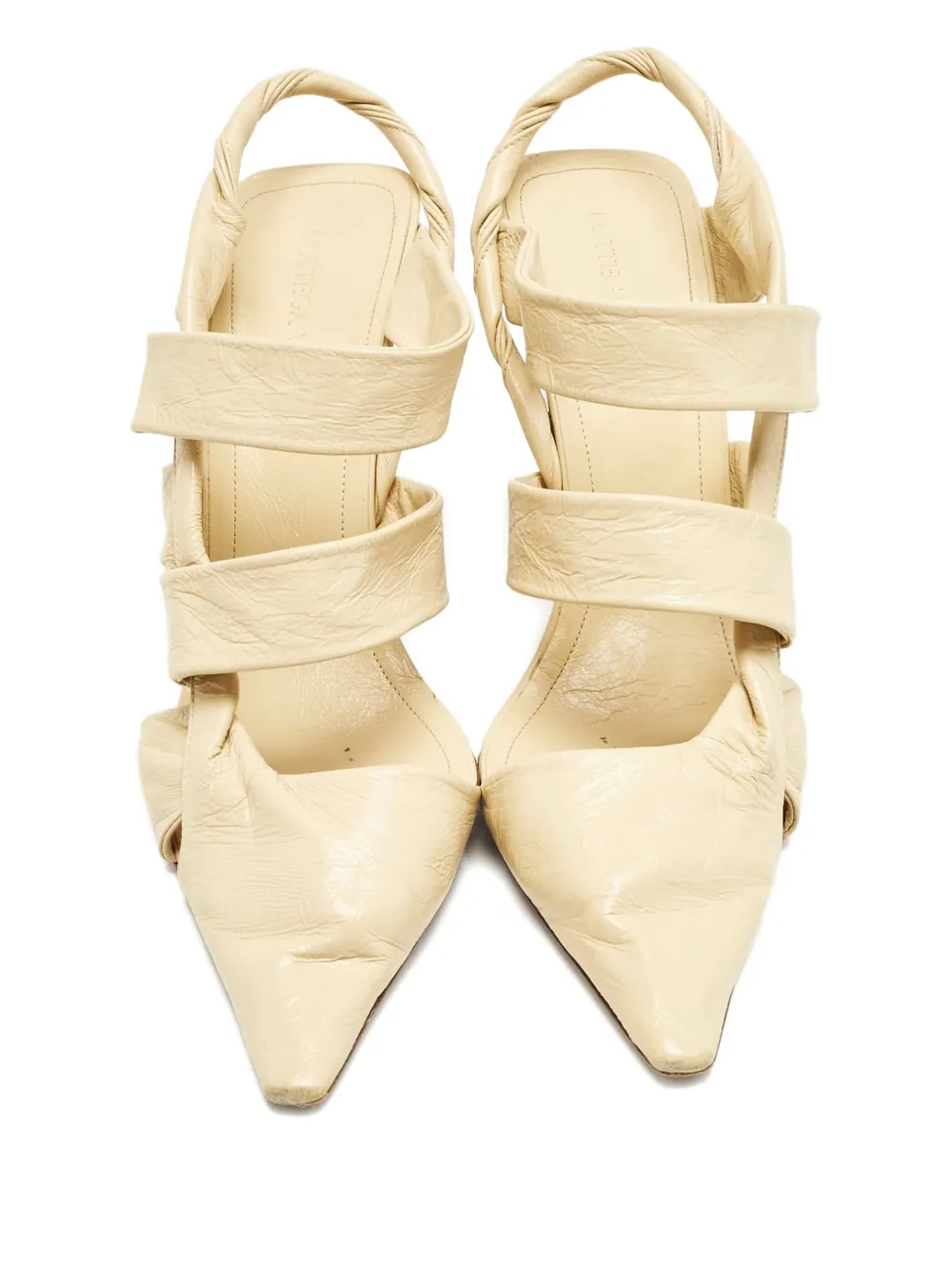 Bottega Veneta Pre-Owned BV Point pumps - Beige