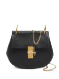 Chloé Pre-Owned Draw leather shoulder bag - Black