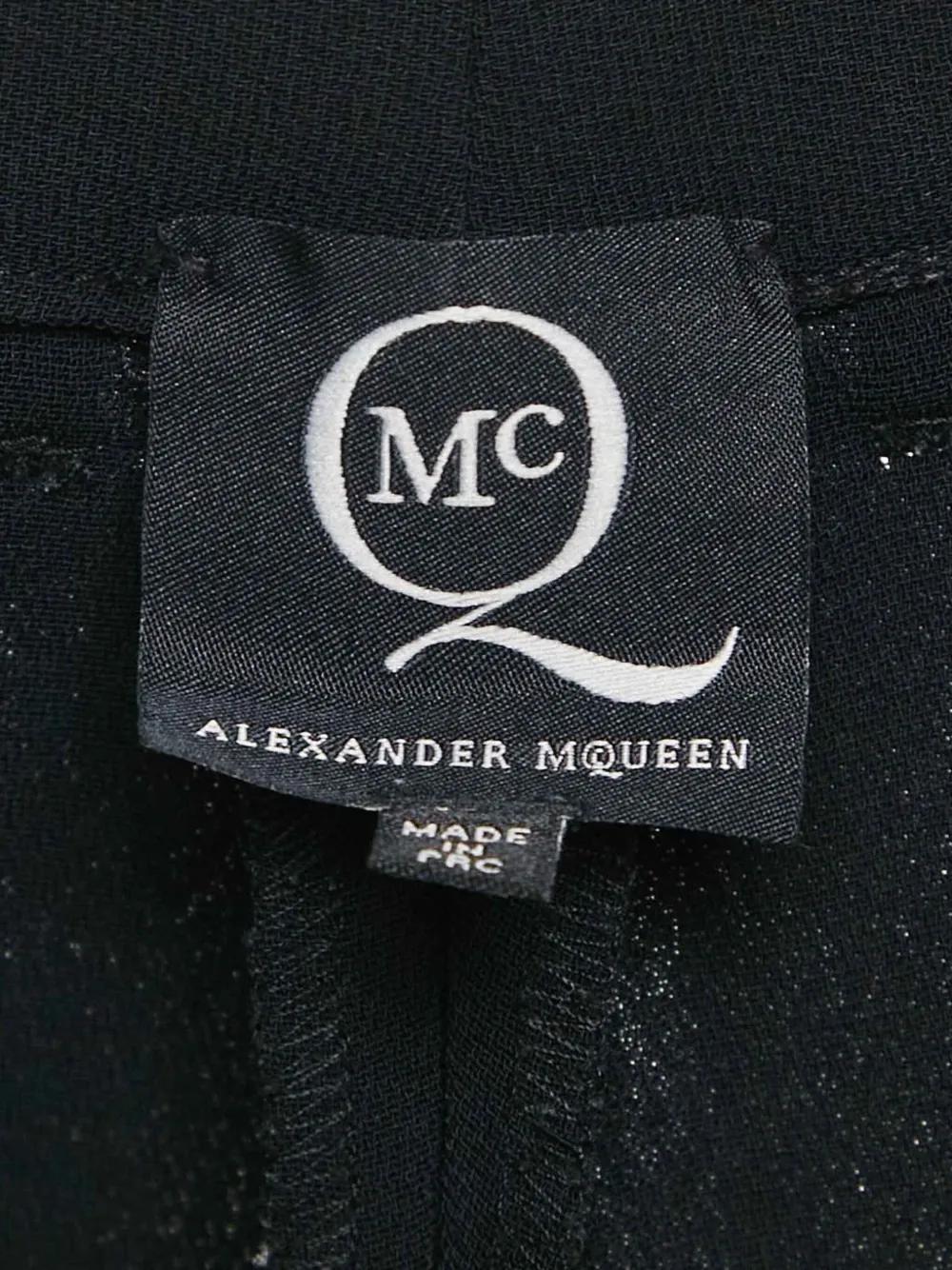 Alexander McQueen Pre-Owned Geplooide culotte - Zwart