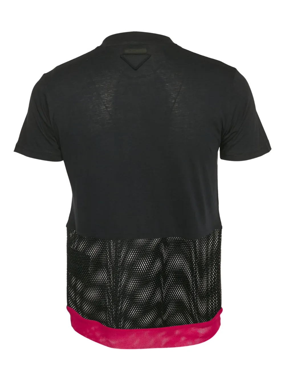 Prada Pre-Owned mesh-insert cotton T-shirt | Image 2