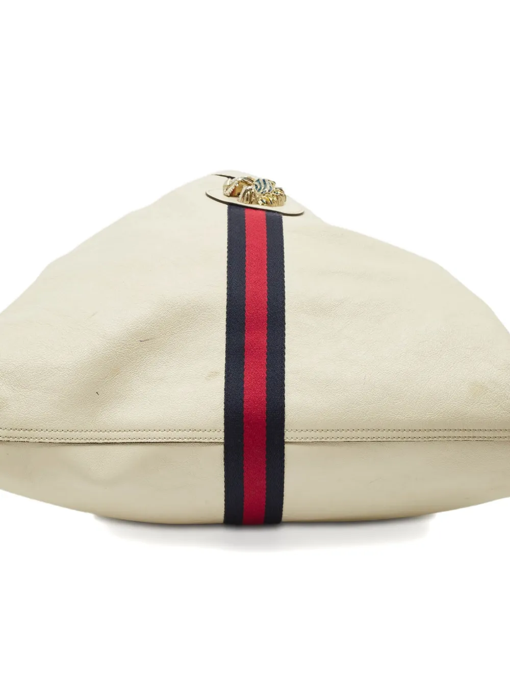 Pre-owned Gucci 1147950 White In Neutral
