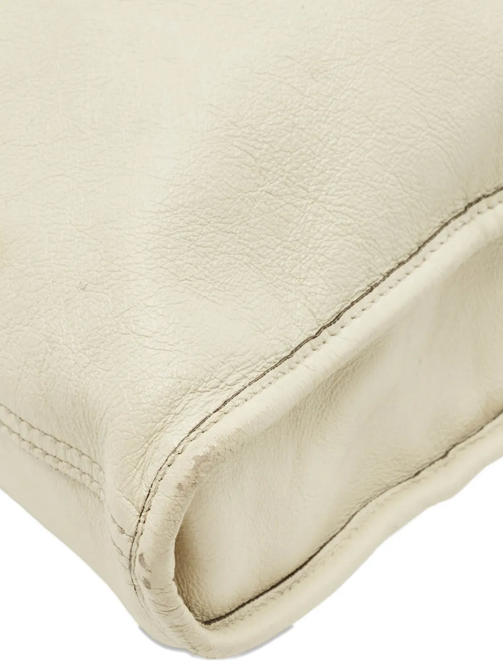 Pre-owned Gucci 1147950 White In Neutral