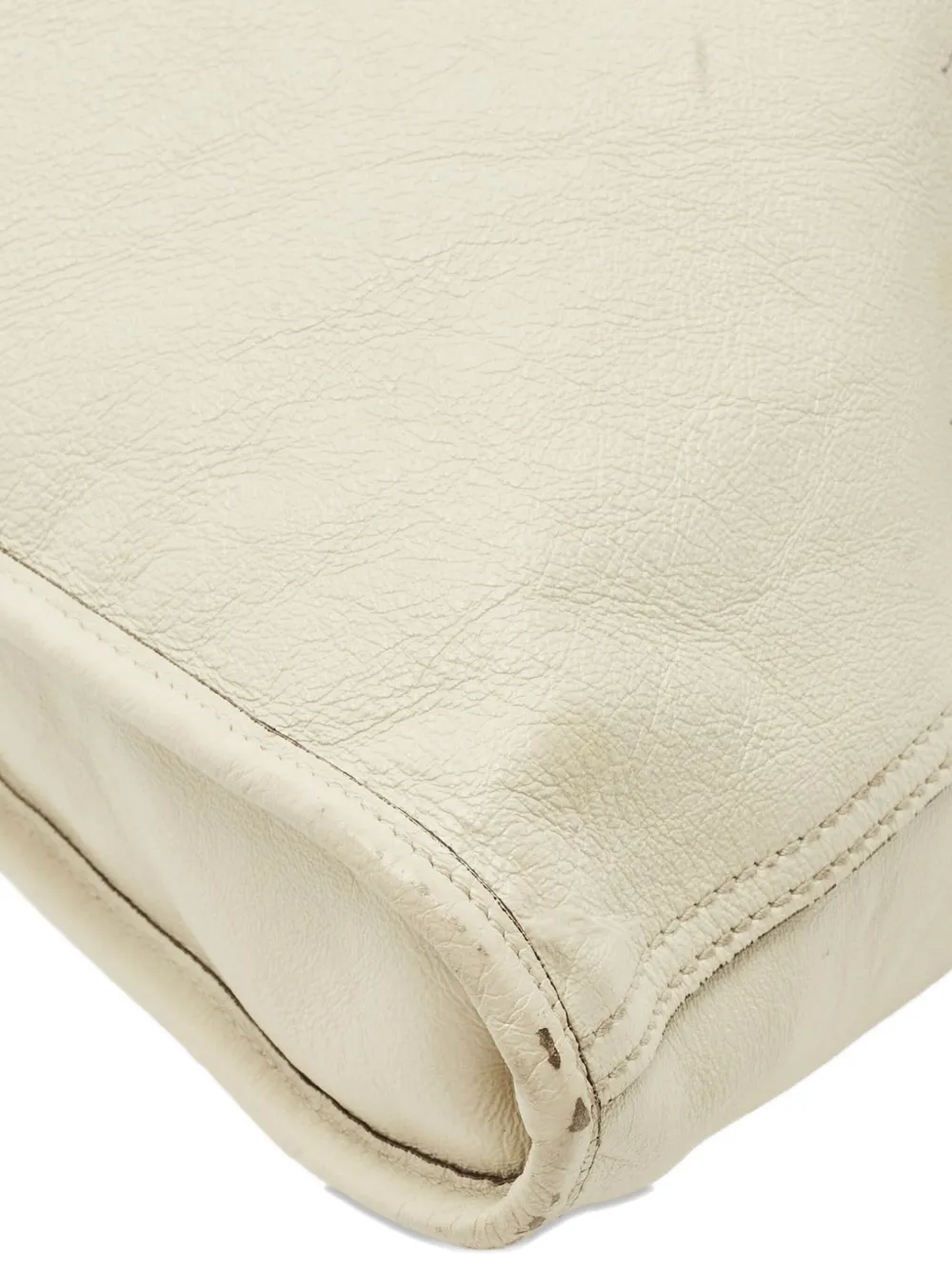 Pre-owned Gucci 1147950 White In Neutral