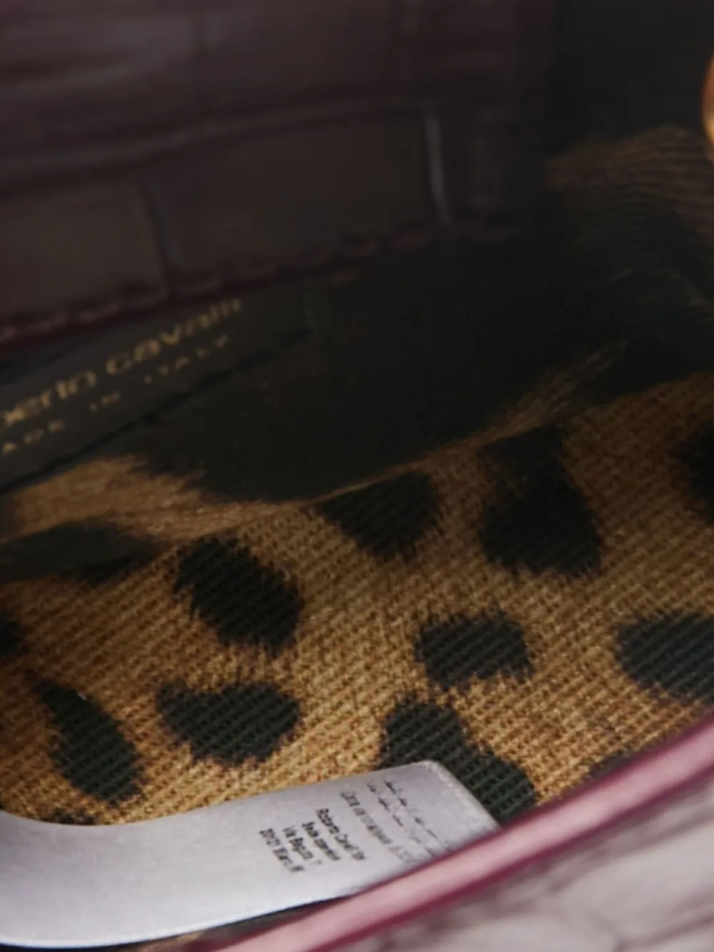 Roberto Cavalli Vintage crocodile-embossed tote bag | Image 2
