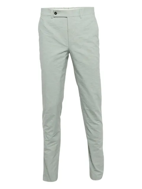 Saint Laurent Pre-Owned cotton texture trousers
