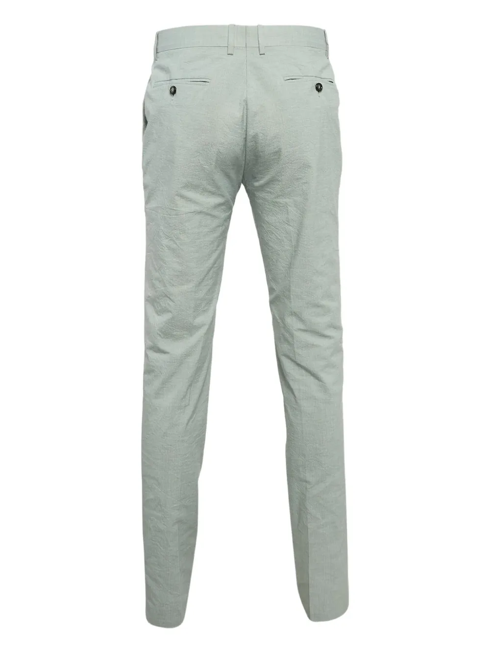 Saint Laurent Pre-Owned cotton texture trousers | Image 2