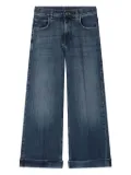 Golden Goose Kids embroidered-back jeans - Blue