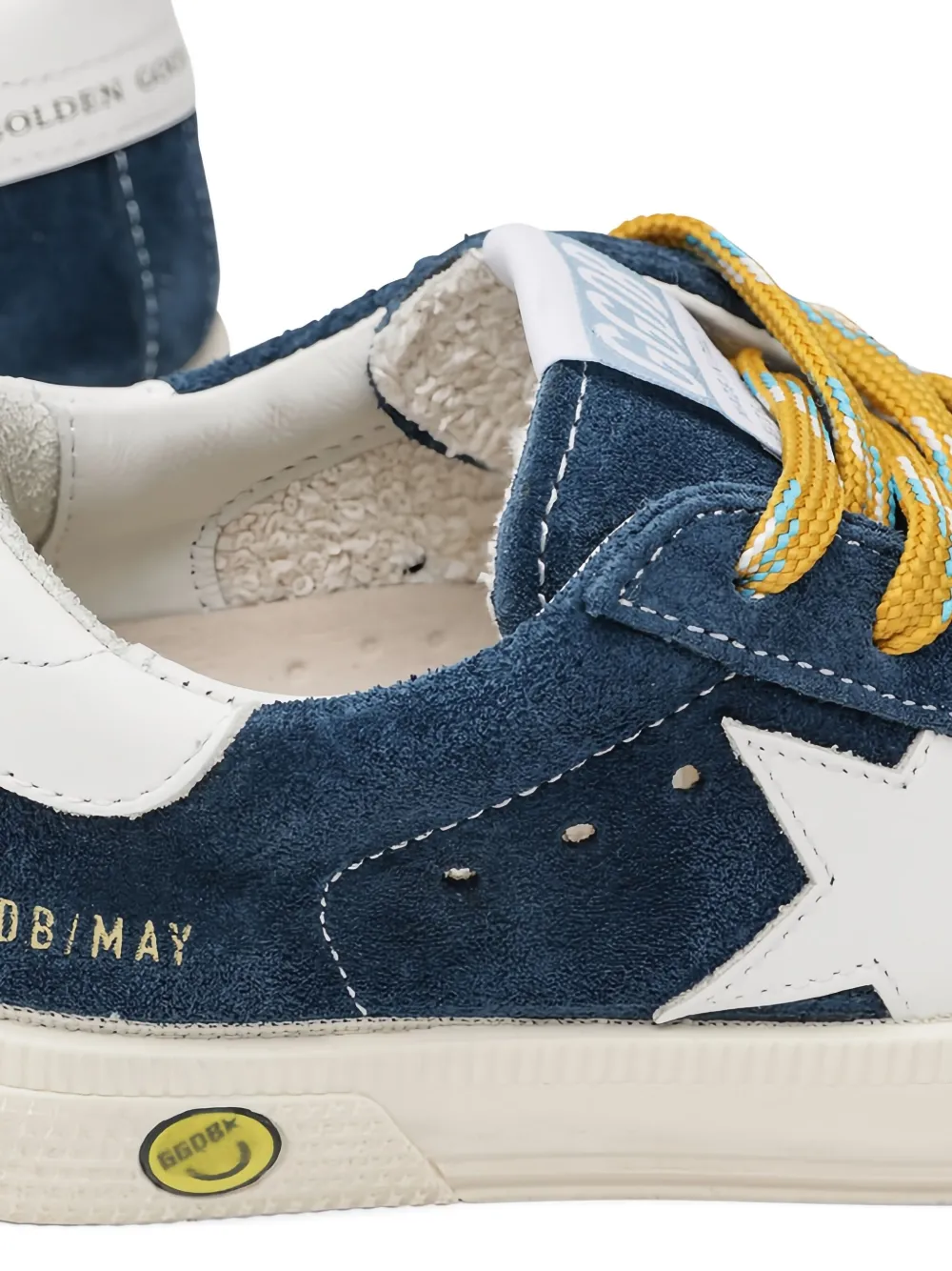 Golden Goose Kids Sneakers verfraaid met sterren Blauw
