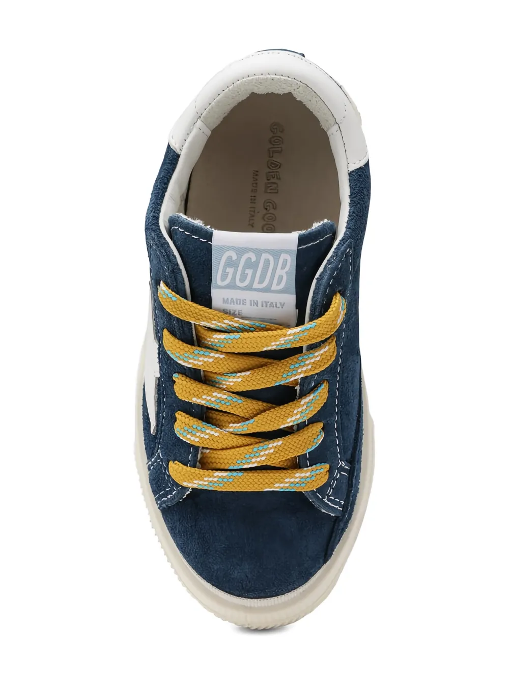 Golden Goose Kids Sneakers verfraaid met sterren Blauw