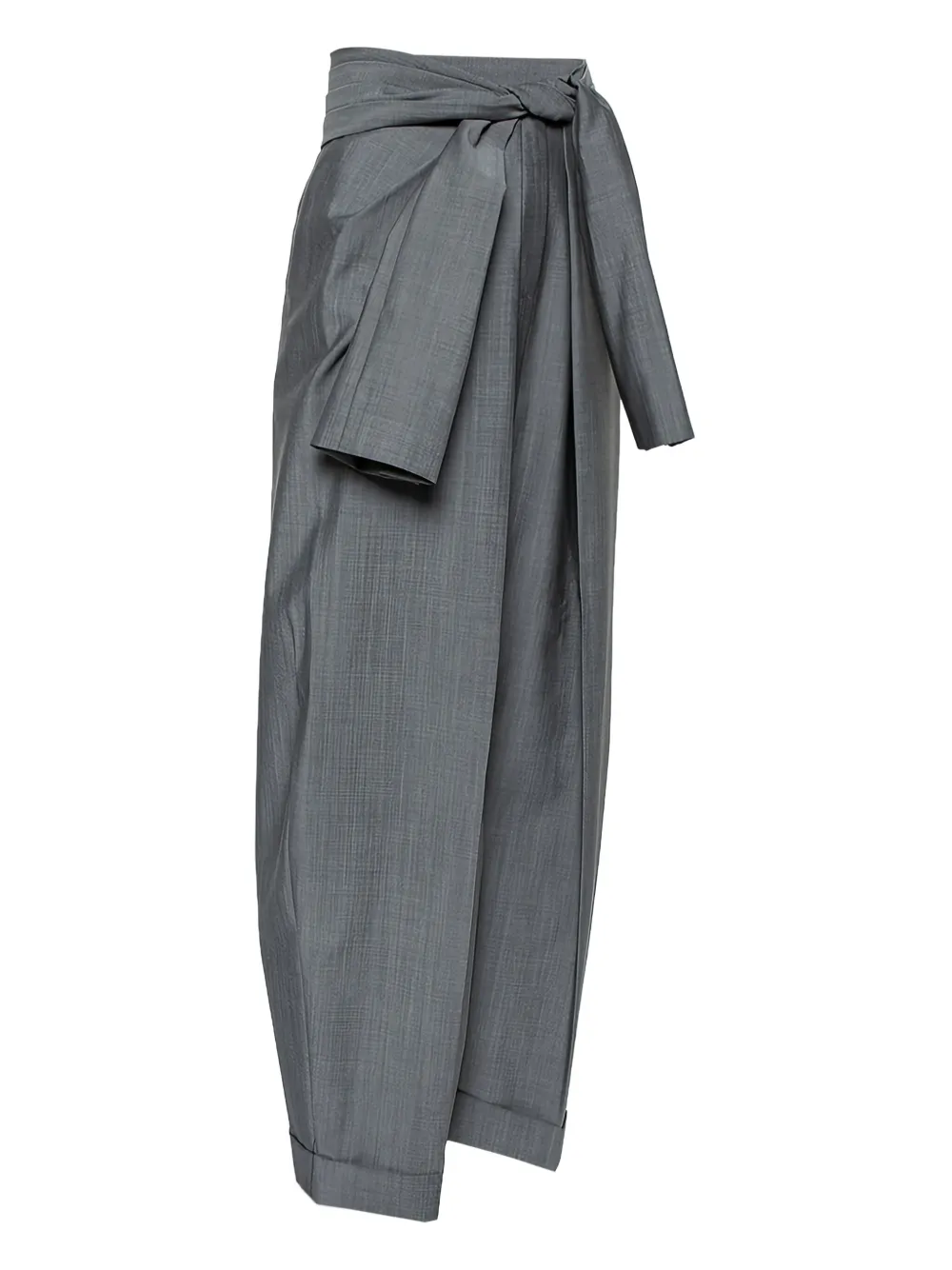 Pre-Owned Alexander Wang tied-waist trousers | Grey | Image 1