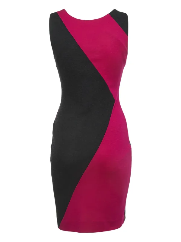 dvf purple dress DVF Diane Von Furstenberg diagonal-panel Dress | Purple