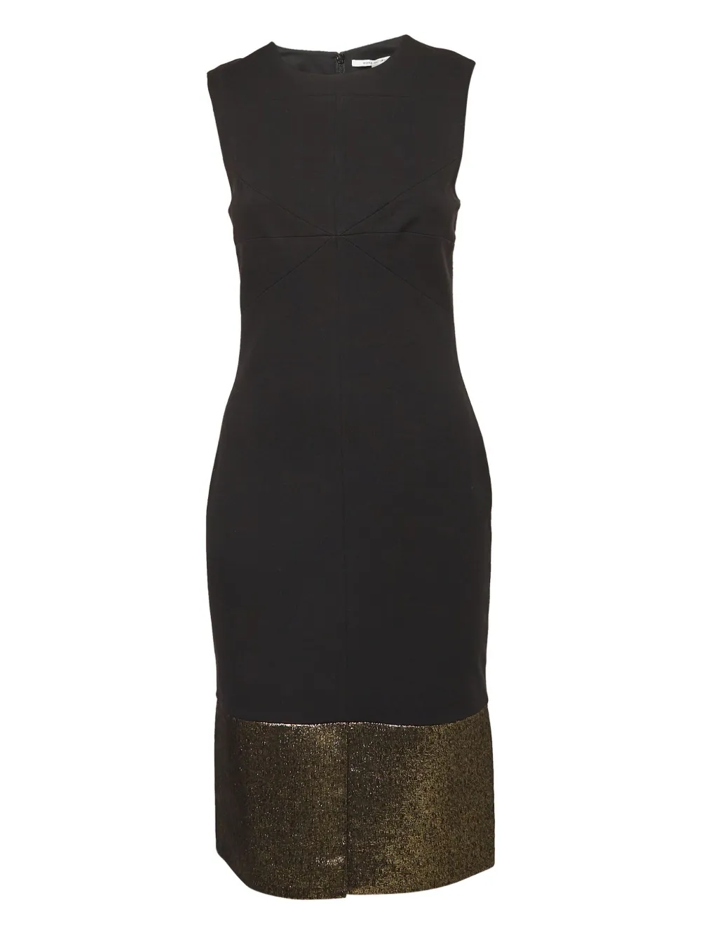 Diane Von Furstenberg Vintage glitter-detailing midi dress | Black | Image 1