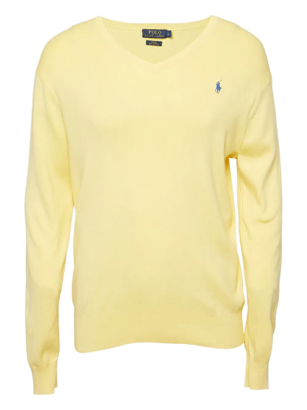 Polo Ralph Lauren Vintage Maglione con ricamo Polo Pony 2024 - Giallo