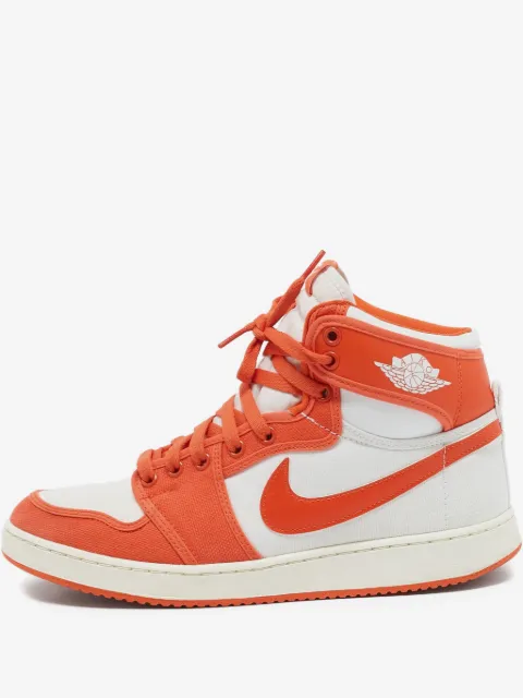 Jordan pre-owned Air Jordan 1 leather sneakers