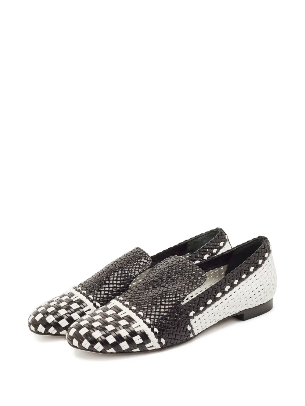 Stuart Weitzman 编织皮质乐福鞋（典藏款） | Image 2