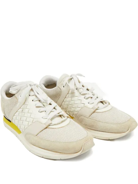 Bottega Veneta Pre-Owned 2024 Intrecciato Suede sneakers