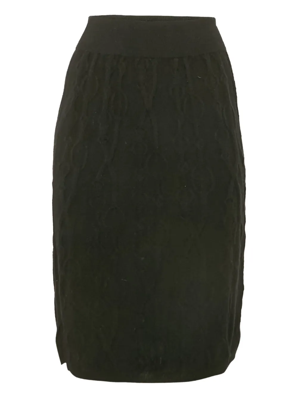 Hermès Pre-Owned cashmere skirt | Black | Image 1