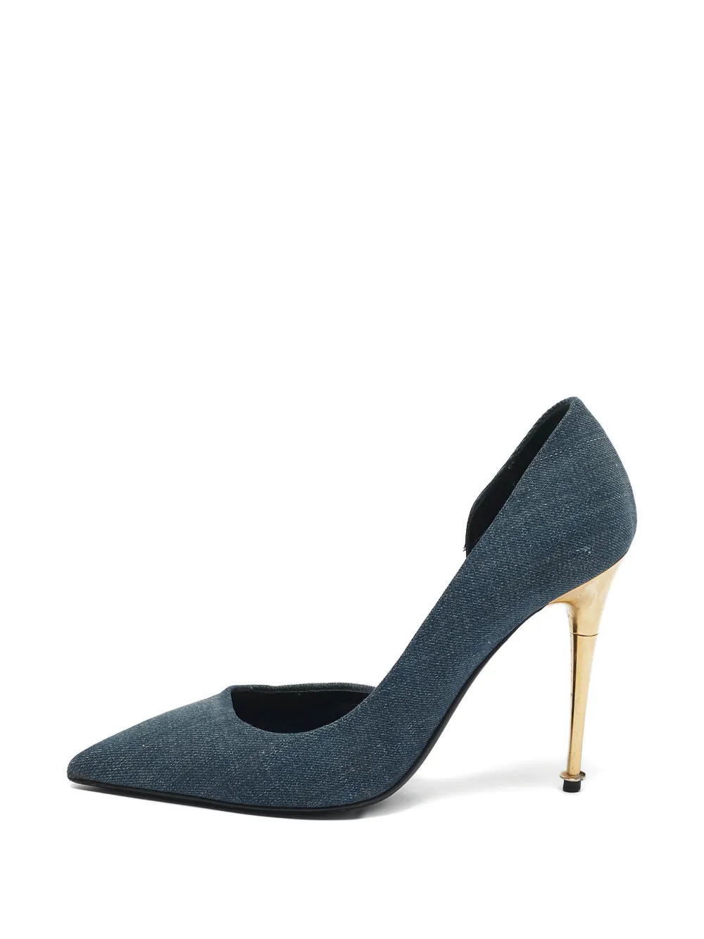 Tom Ford Pre-Owned Spitze Jeans-Pumps - Blau