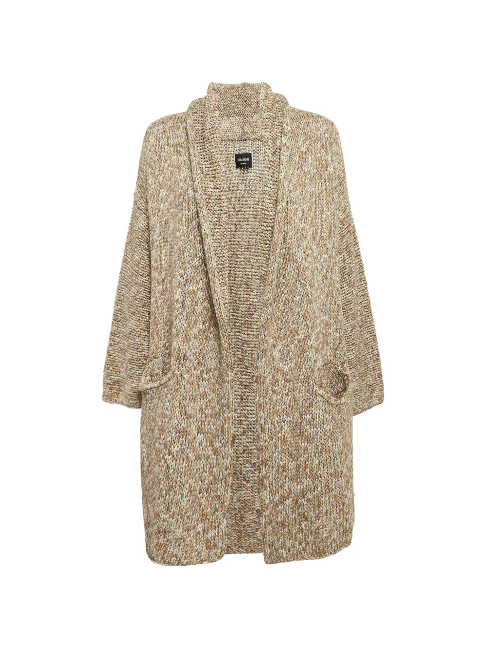 Zadig&Voltaire Cardigan a coste - Marrone