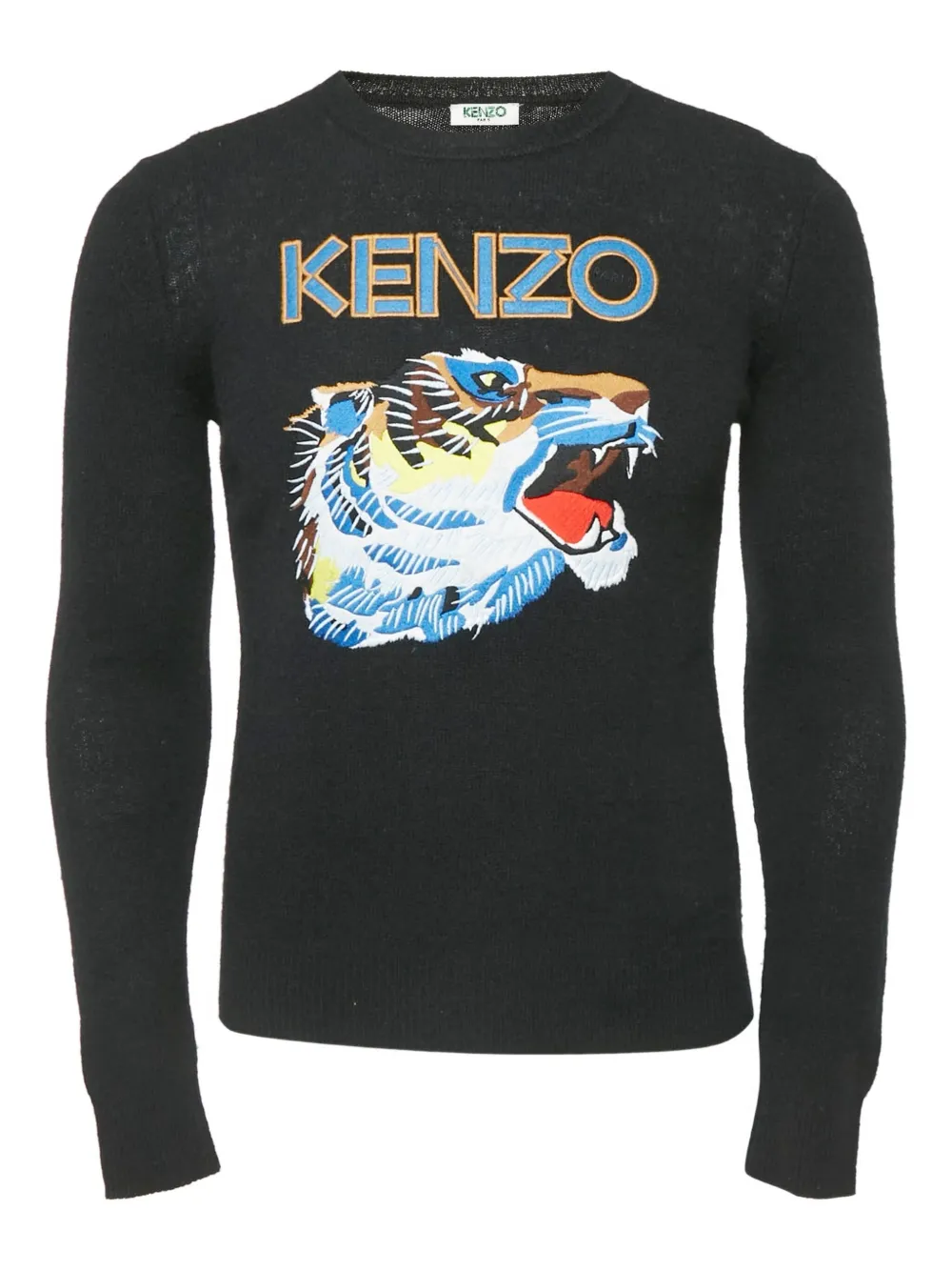 Kenzo Pre-Owned tiger-motif T-shirt | Black | Image 1