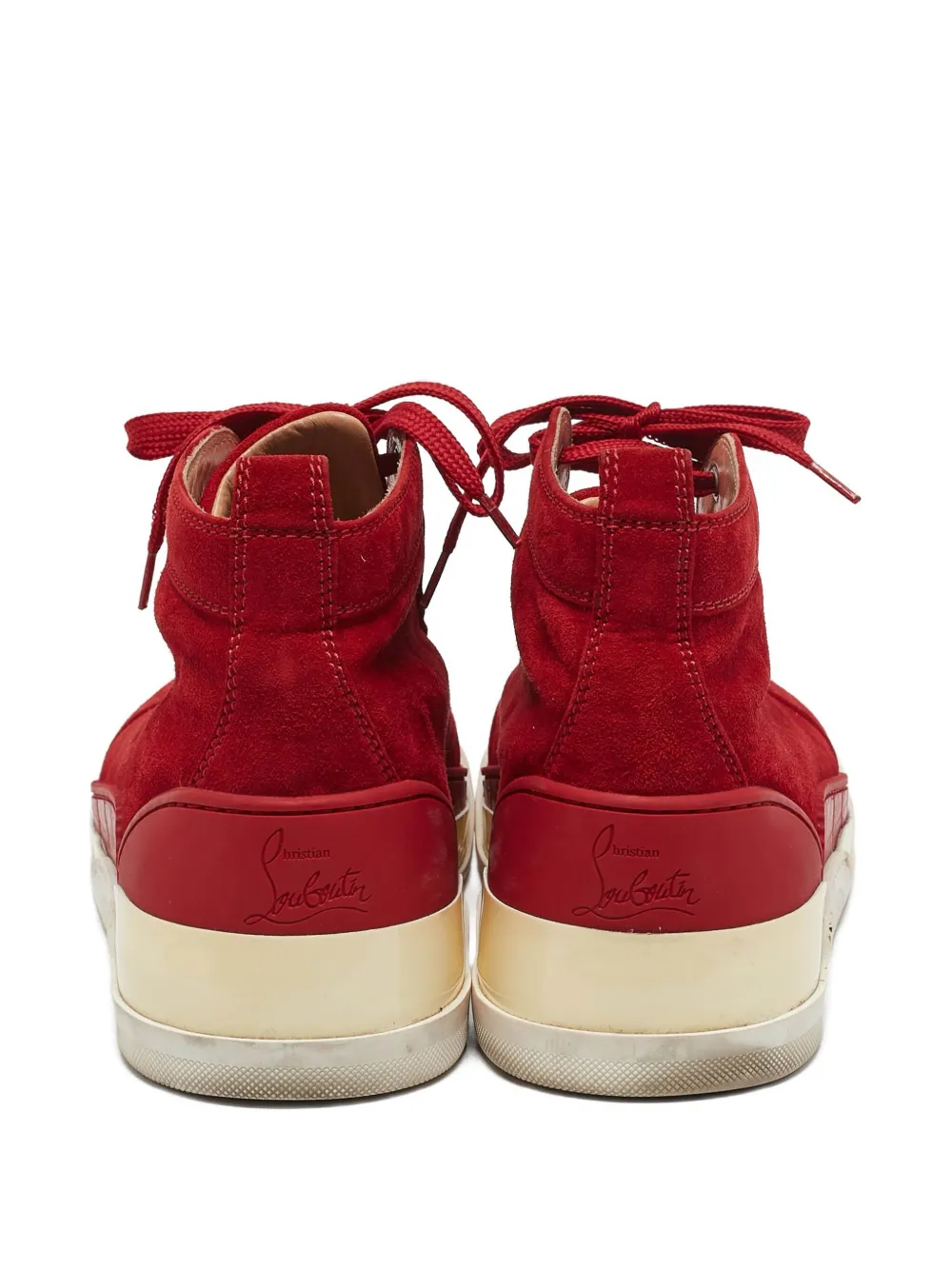 Pre-owned Christian Louboutin 1132706 Red