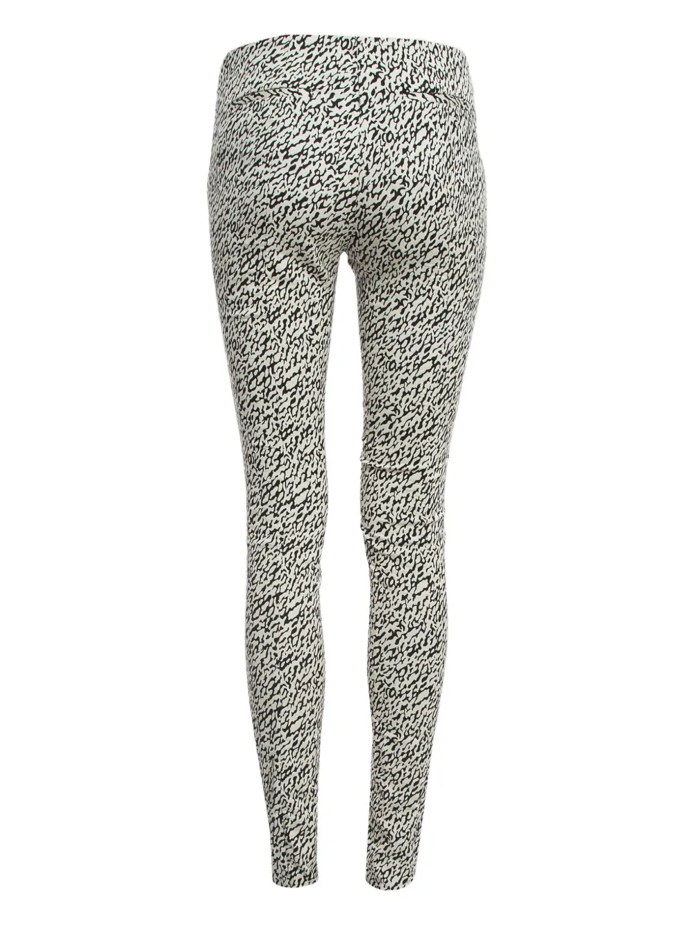 Diane Von Furstenberg Vintage 2024 broek met abstracte print - Zwart