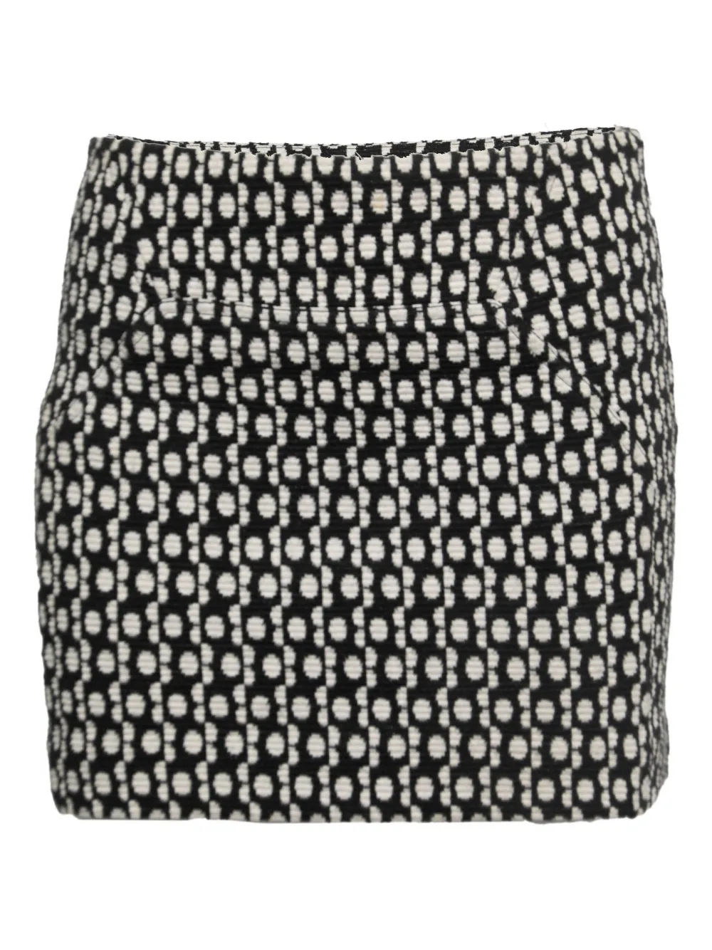 Diane Von Furstenberg Vintage jacquard mini skirt | Black | Image 1