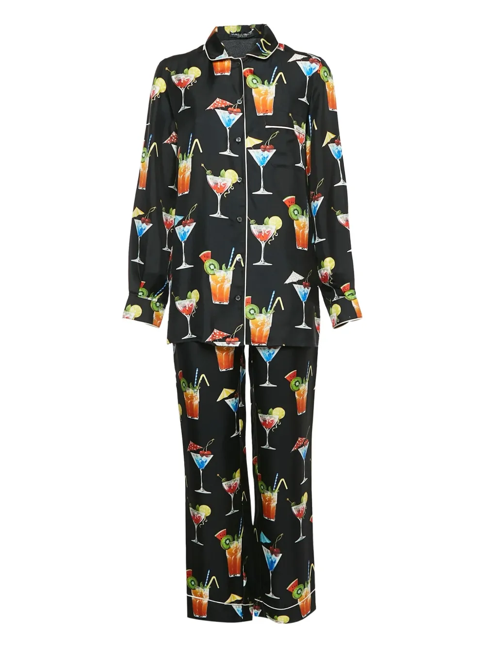 Dolce & Gabbana Pre-Owned Completo 17 con stampa - Nero