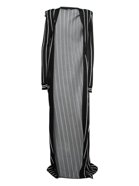 Balmain Pre-Owned striped cardigan