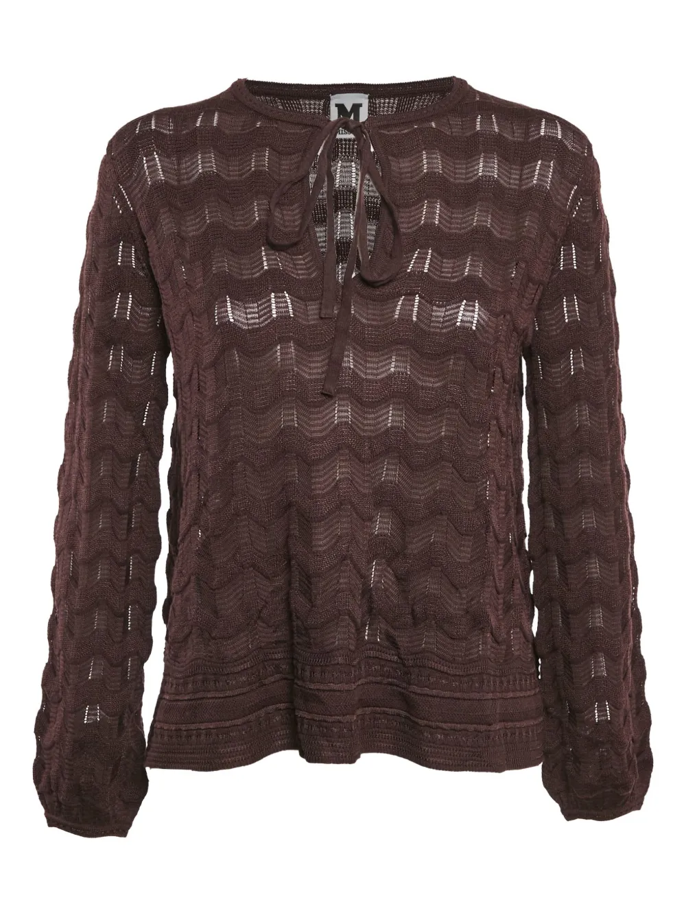 Missoni Pre-Owned Top in maglia - Viola