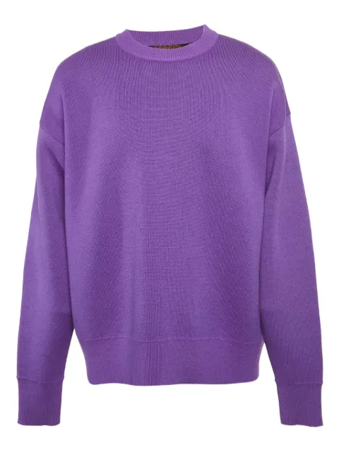 Palm Angels crew-neck wool sweater